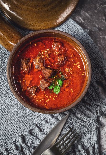 Slow Cooker Beef Tomato Stew