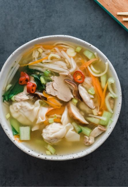 Spicy Asian Chicken Soup